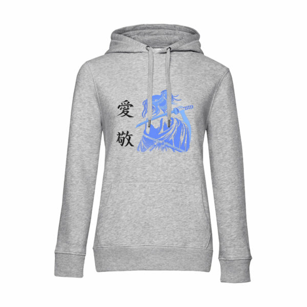 Hoodie Femme Queen - Broderie Guerrière