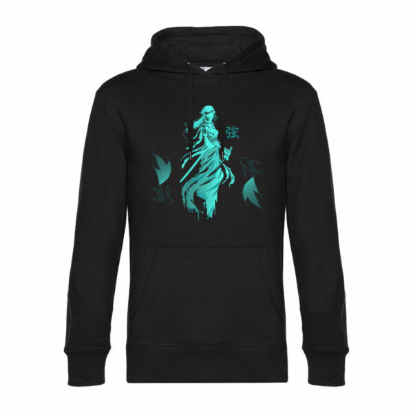 Hoodie Homme King - Broderie Ninja Girl