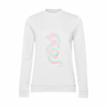 Sweat Femme French - Broderie Dragon