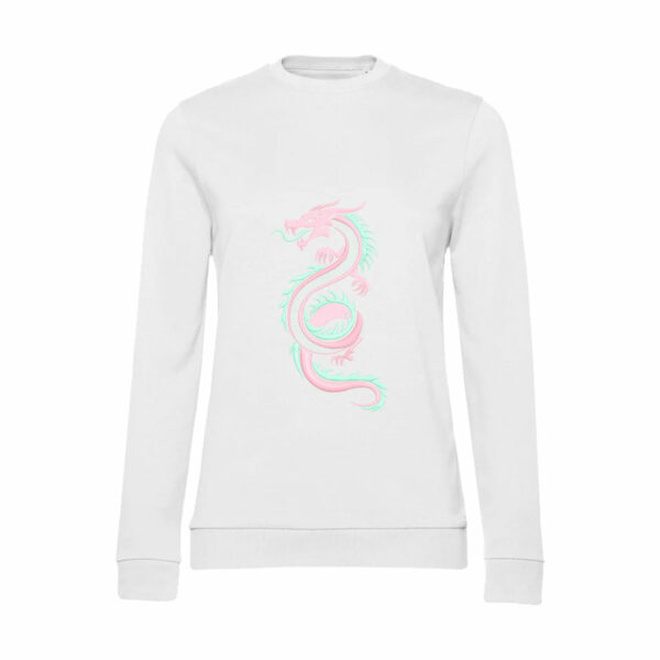 Sweat Femme French - Broderie Dragon