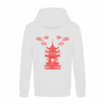 Sweat à capuche pagode asie