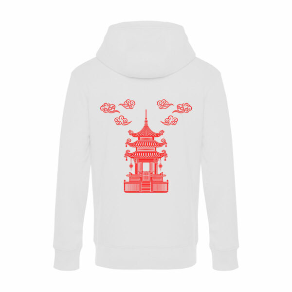 Sweat à capuche pagode asie