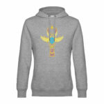 Hoodie Homme King - Broderie Scarabée égyptien