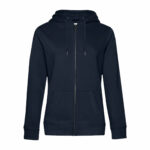 Hoodie Zippé Femme Queen - Broderie Scarabée volant