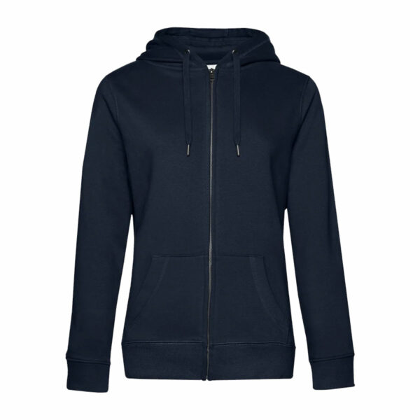 Hoodie Zippé Femme Queen - Broderie Scarabée volant