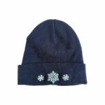 bonnet-flocons-phosphorescents Bonnet hiver brodé flocons de neige phosphorescents