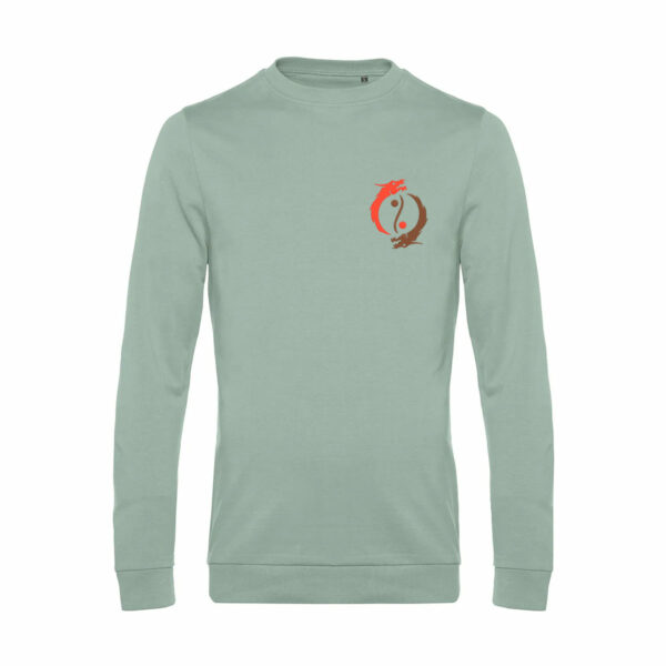 Pull broderie yin & yang