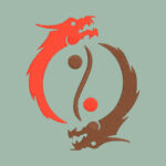 sweat homme broderie yin et yang