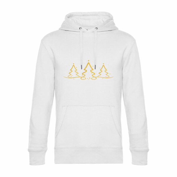 sweat-capuche-homme-sapins-noel sweat capuche brodé sapins de noël