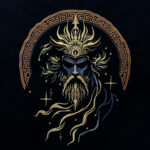 Sweat homme broderie Odin