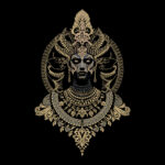 sweat broderie shiva