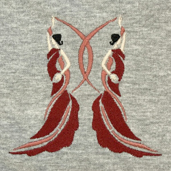 broderie danseuse flamenco