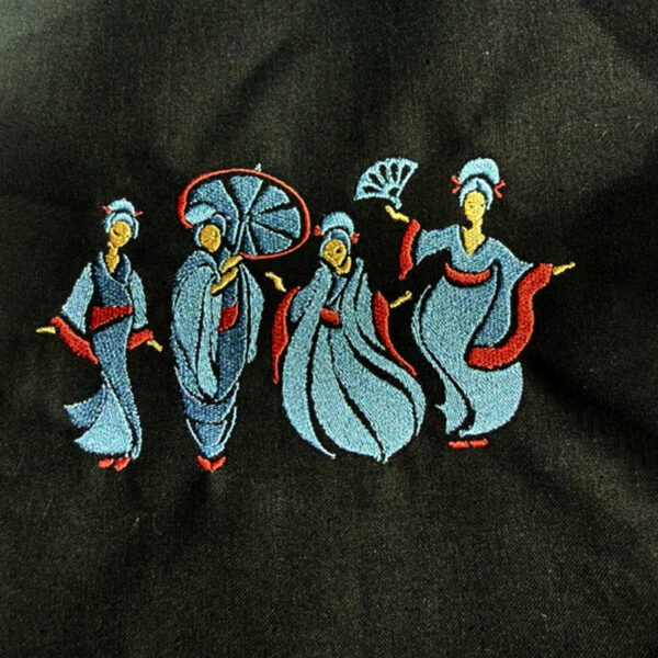 broderie femmes japonaises traditionnelles