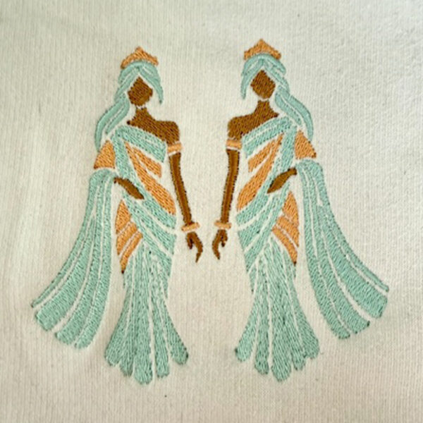 broderie femme indou