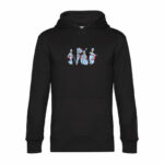 hoodie broderie femmes japonaises