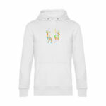 sweat capuche brodé danseuse brésilienne